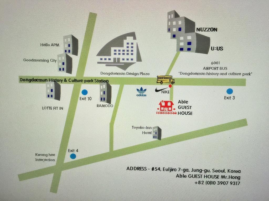 Able Guesthouse Dongdaemun Seoul Luaran gambar